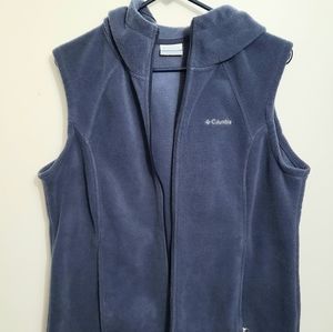Columbia vest hoodie